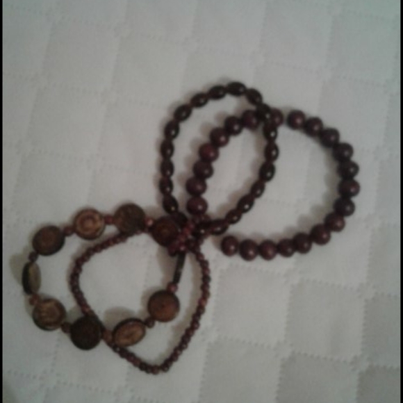 3 for $10 Wooden Bangle Bracelet - Picture 2 of 2